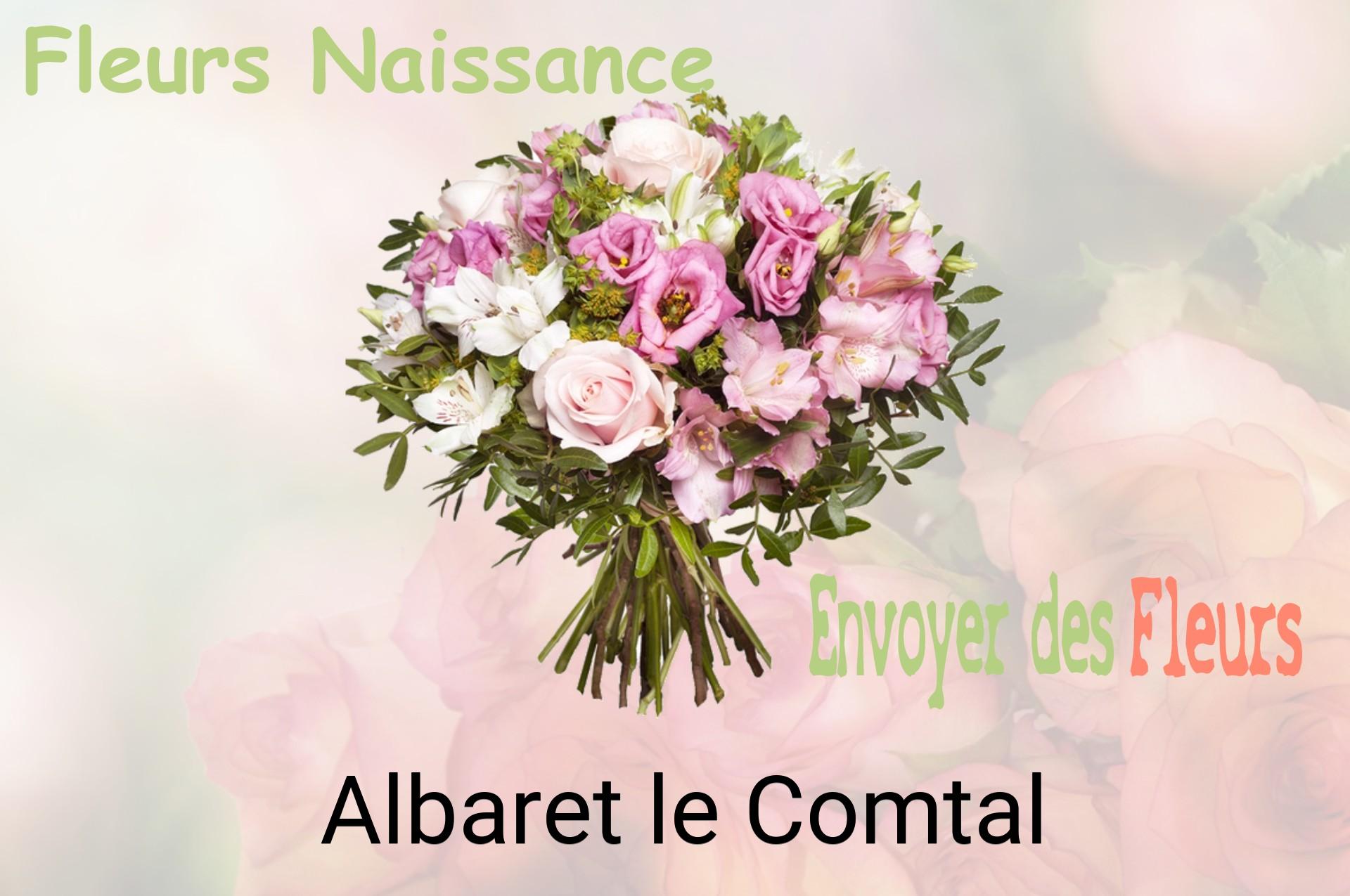 Bouquet de fleurs de naissance livré à Albaret-le-Comtal