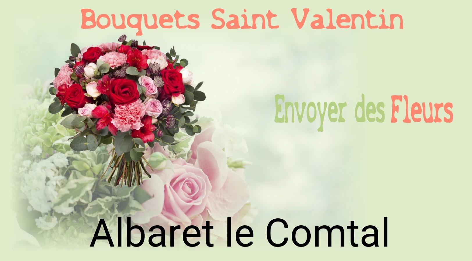Roses de Saint-Valentin livrées à Albaret-le-Comtal